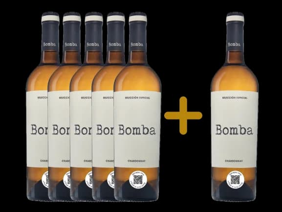 Bomba Chardonnay 5 + 1 ZDARMA